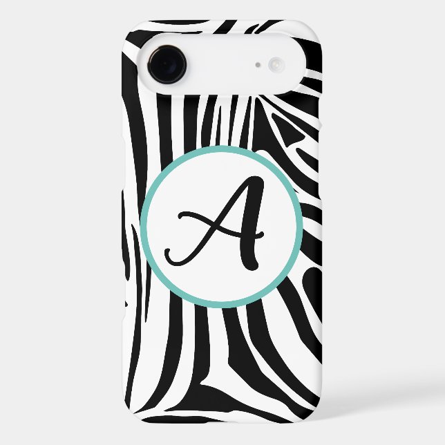 Zebra Pattern Case-Mate iPhone Case (Back)