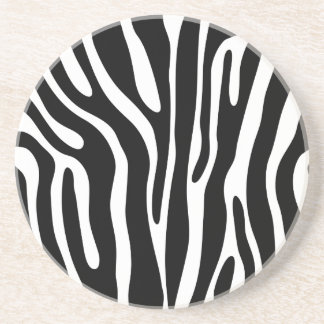 Zebra Pattern Coaster