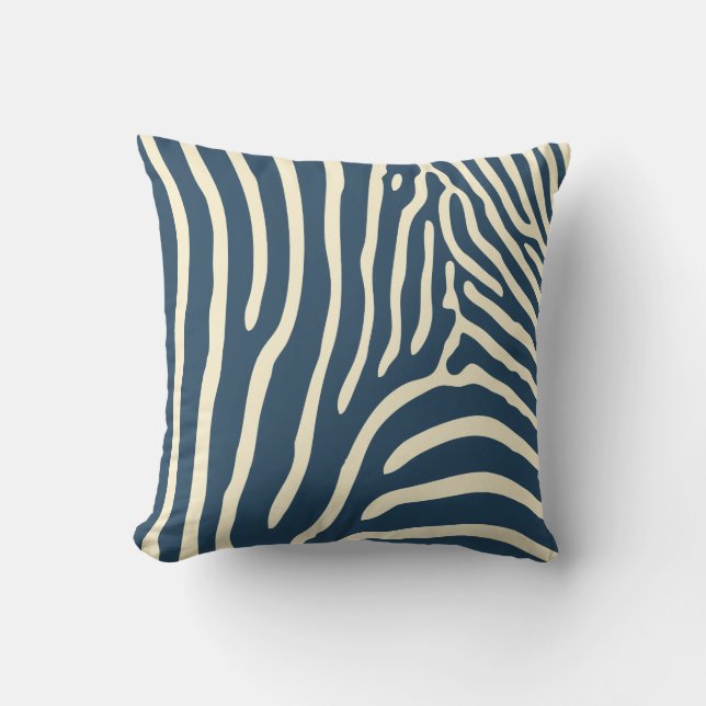 Zebra Pattern Cushion (Front)
