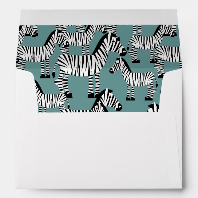 Zebra Pattern Envelopes (Back (Bottom))