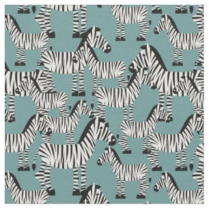 Zebra Pattern Fabric