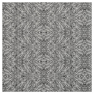 Zebra pattern fabric