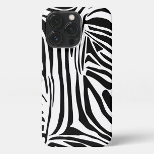 Zebra pattern iPhone 13 pro case