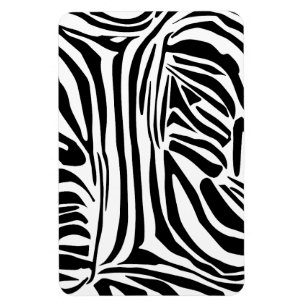 Zebra pattern magnet