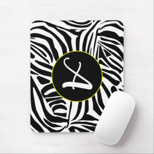 Zebra Pattern Mouse Mat