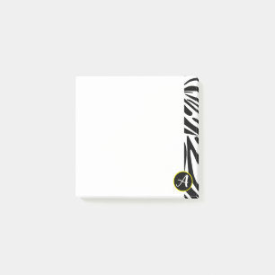 Zebra Pattern Post-it Notes