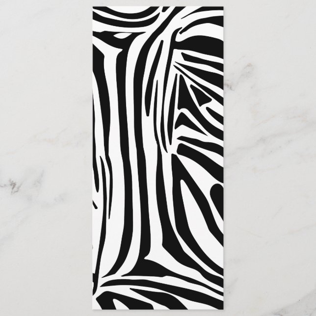 Zebra pattern programme (Front)