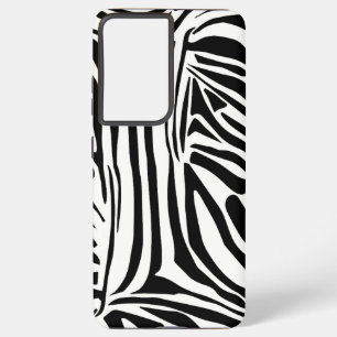 Zebra pattern samsung galaxy case