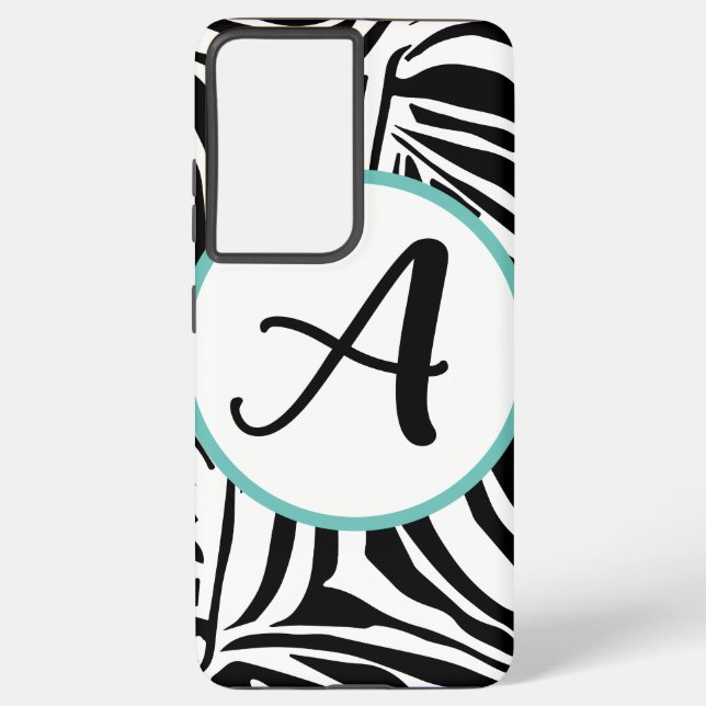 Zebra Pattern Samsung Galaxy S21 Ultra Case (Back)
