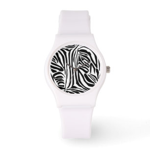 Zebra pattern watch