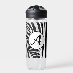 Zebra Pattern Water Bottle
