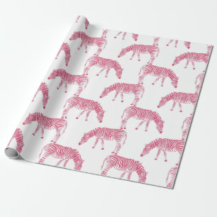 Zebra Pattern Wrapping Paper