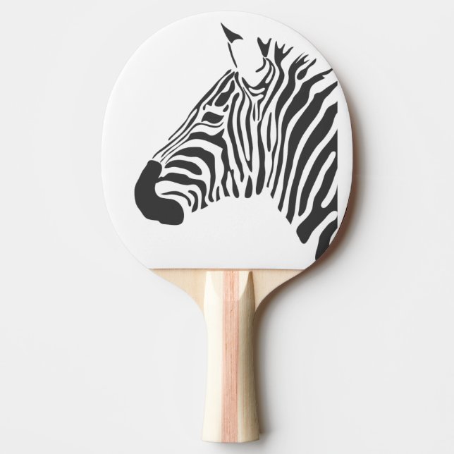ZEBRA PING PONG PADDLE (Front)