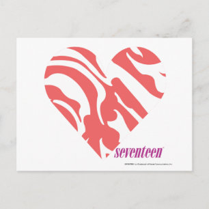 Zebra Pink 2 Postcard