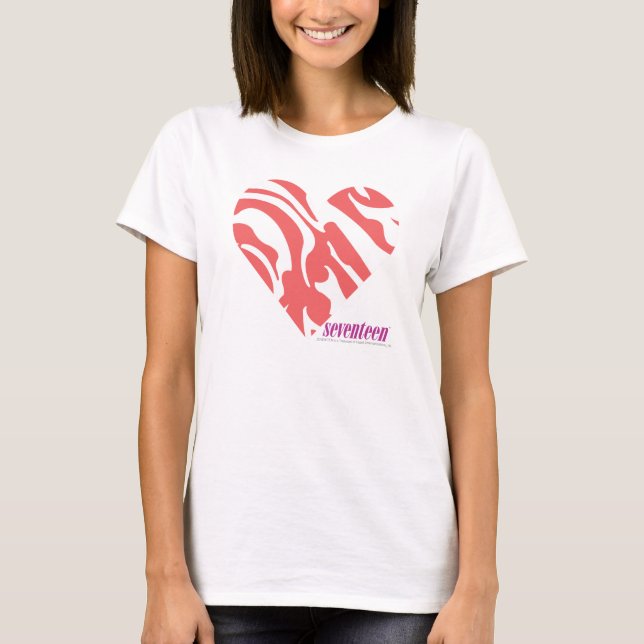 Zebra Pink 2 T-Shirt (Front)
