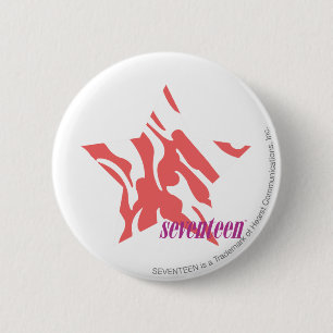 Zebra Pink 3 6 Cm Round Badge
