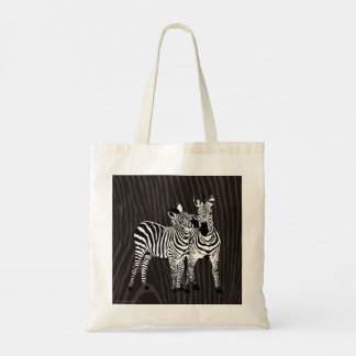 Zebra Play Tote Bag