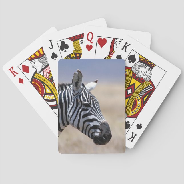Zebra Playing Cards (Back)