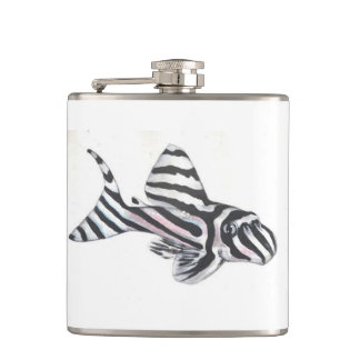 Zebra Pleco L46 Catfish Small Flask