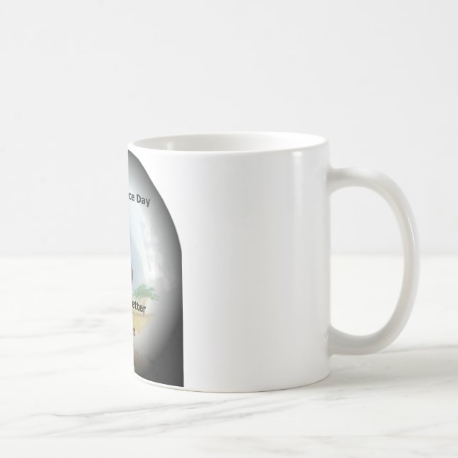 Zebra Portrait, Amboseli: he Spirit of the Savanna Coffee Mug (Right)