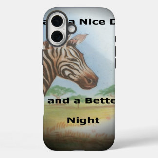 Zebra Portrait, Amboseli: The Spirit of the Savann iPhone 16 Plus Case