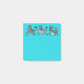 Zebra Post-It Notes