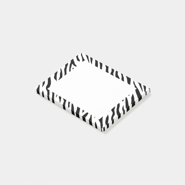 Zebra Post-it Notes (Angled)