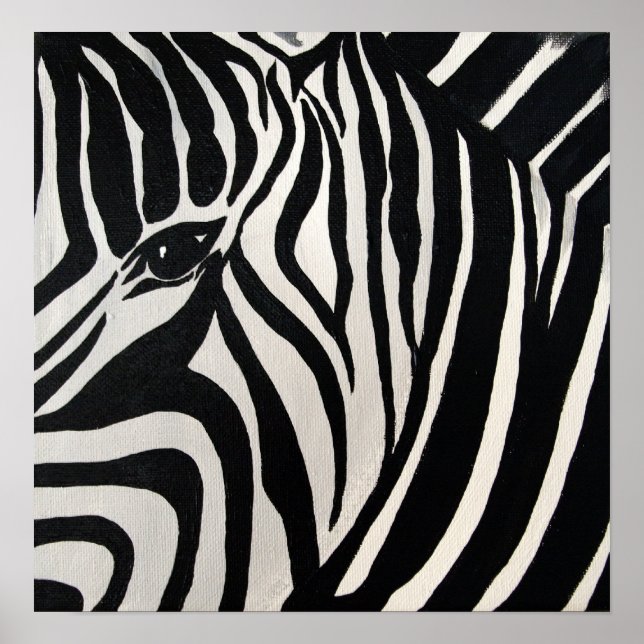 Zebra Poster (Front)