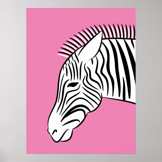 Zebra Poster (Front)