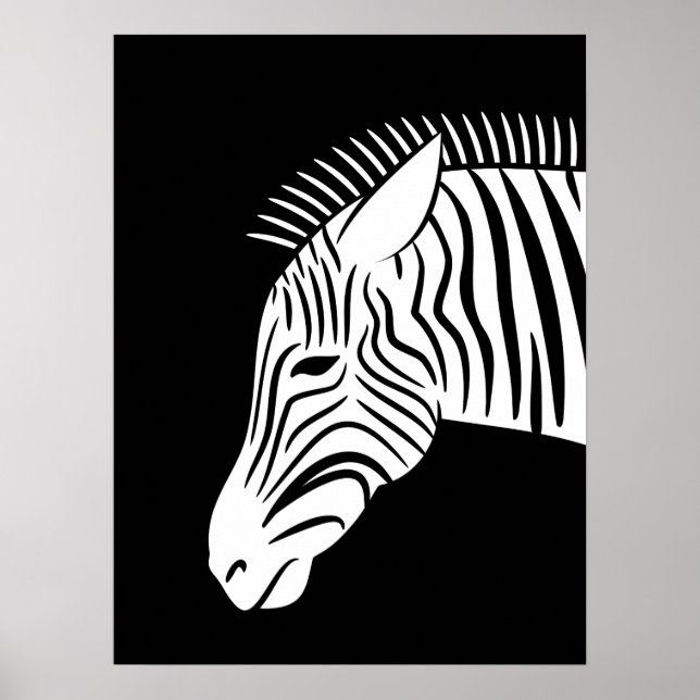 Zebra Poster (Front)