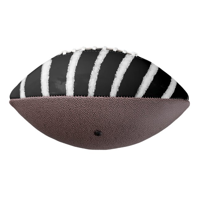 Zebra Print  American Football (Rotated 270)