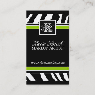 Zebra Print  Business Card