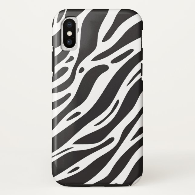 Zebra print Case-Mate iPhone case (Back)