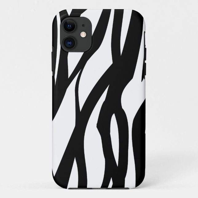 Zebra Print Case-Mate iPhone Case (Back)