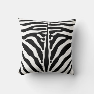 Zebra print cushion