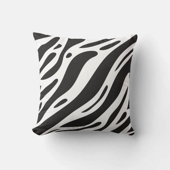Zebra print cushion (Front)