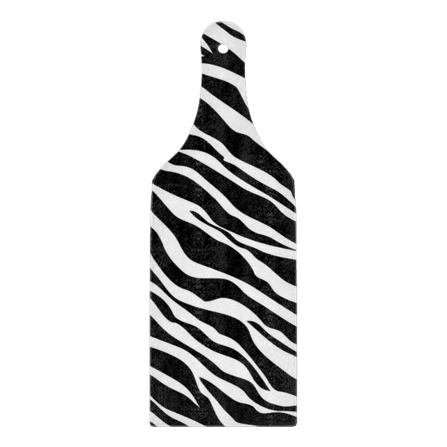 Zebra Print Cutting Board (Front)