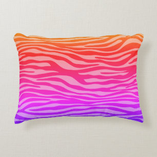 Zebra Print Decorative Cushion