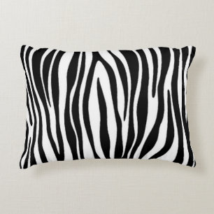 Zebra Print Decorative Cushion