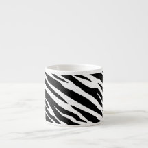 Zebra Print Espresso Mug
