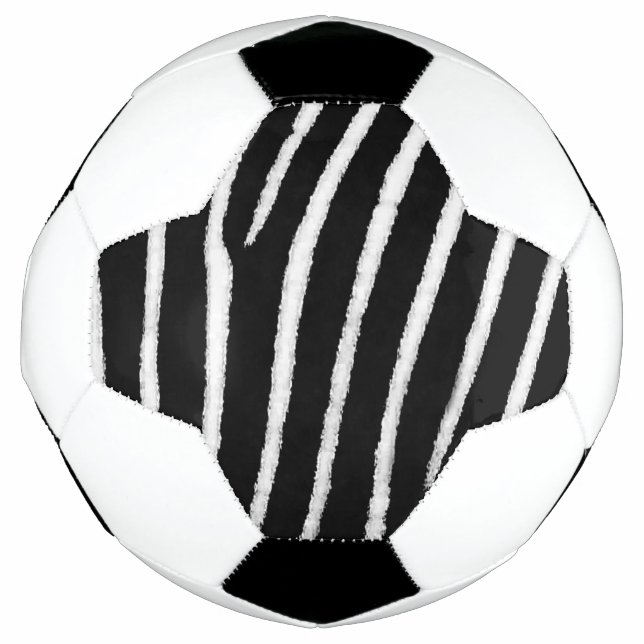 Zebra Print  Football (Front)