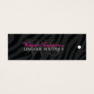 Zebra Print Hang Tags for WS