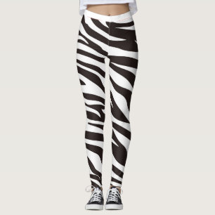 Zebra Print Leggings