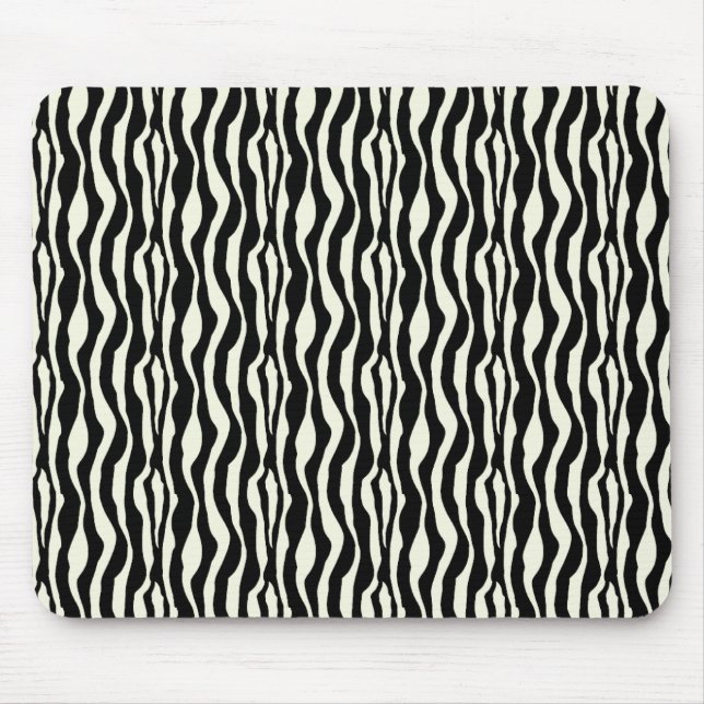 Zebra print mouse mat (Front)