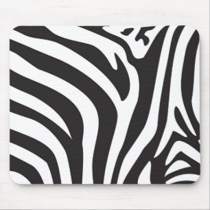 Zebra Print Mouse Mat
