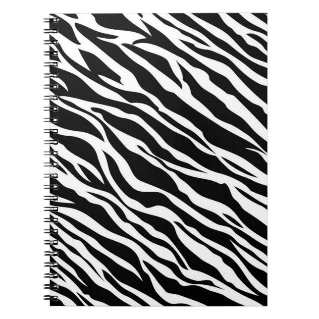 Zebra Print Notebook (Front)