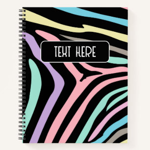 Zebra Print Notebook