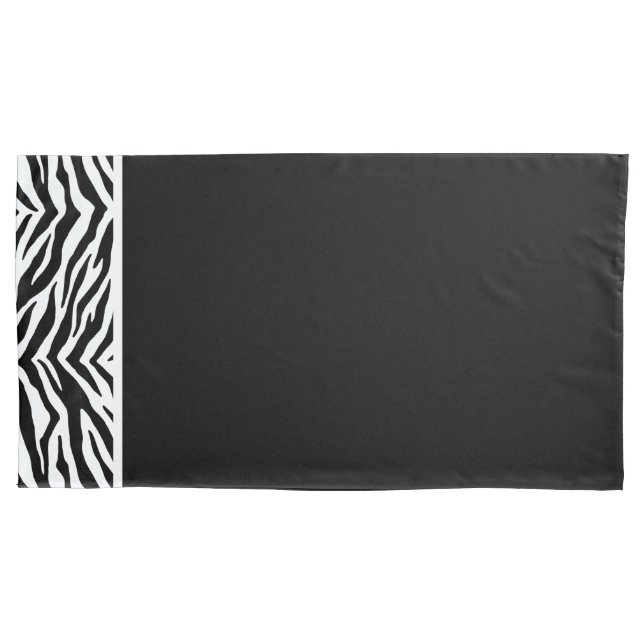  Zebra Print Pillowcase (Front)