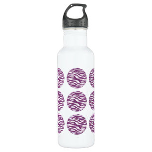 Zebra Print Polka Dots 710 Ml Water Bottle