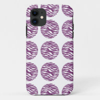 Zebra Print Polka Dots iPhone 5 BT Case